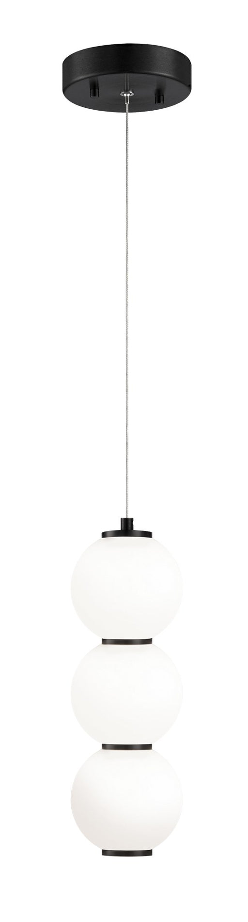Dango 4.5" x 13" LED Mini Pendant in Oxidized Black