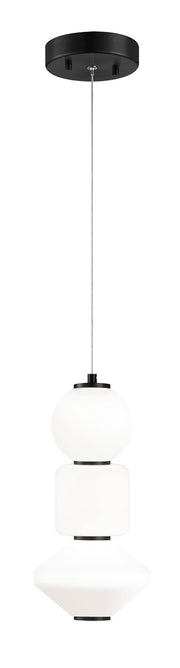 Dango 6.5" x 13" LED Mini Pendant in Oxidized Black