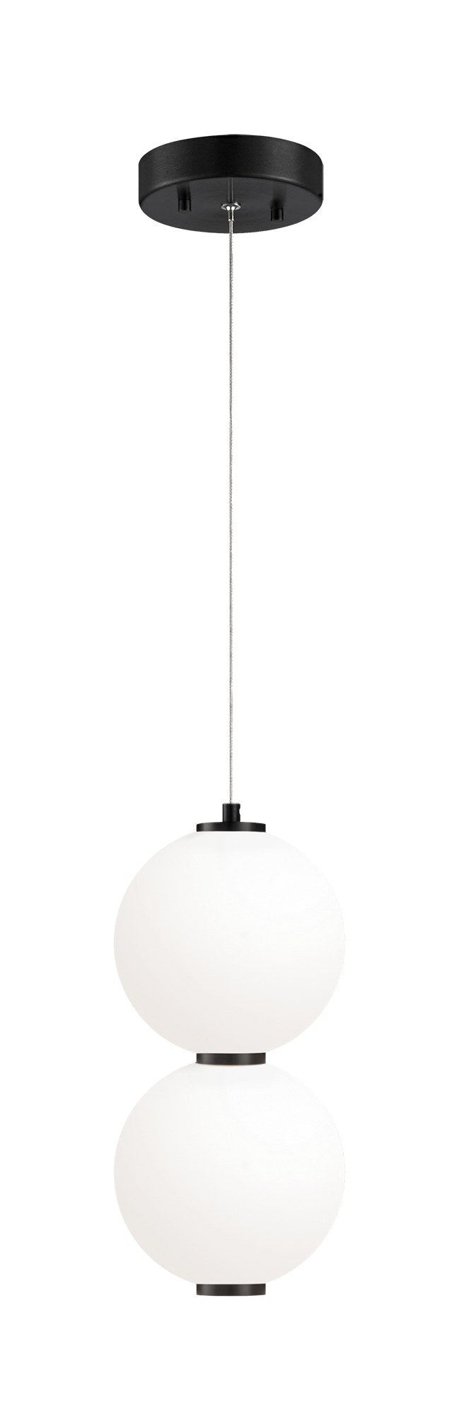 Dango 6.5" x 13.4" LED Mini Pendant in Oxidized Black