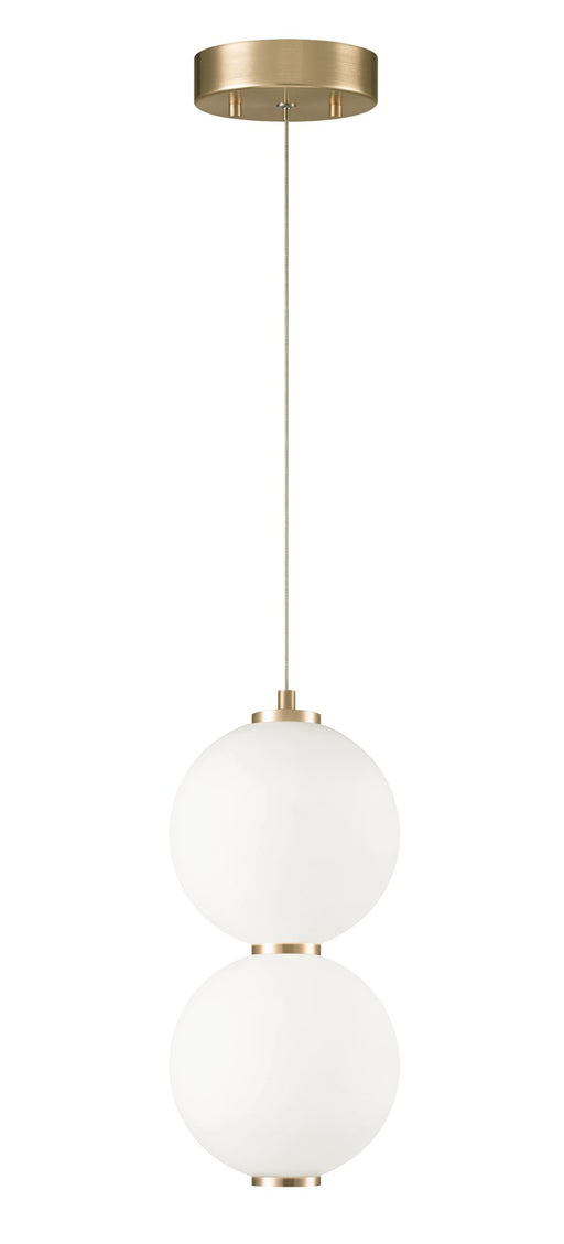 Dango 6.5" x 13.4" LED Mini Pendant in Oxidized Gold
