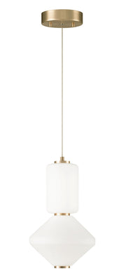 Dango 8" x 13.4" LED Mini Pendant in Oxidized Gold