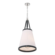 Callahan 3 Light 14.25" Pendant in Polished Nickel