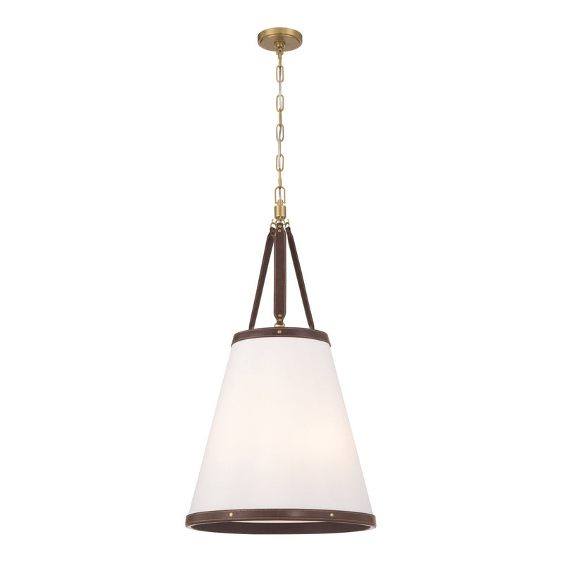 Callahan 4 Light 18" Pendant in Luxe Gold