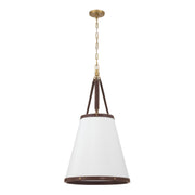 Callahan 4 Light 18" Pendant in Luxe Gold