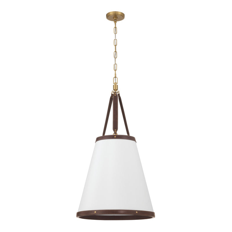 Callahan 4 Light 18" Pendant in Luxe Gold