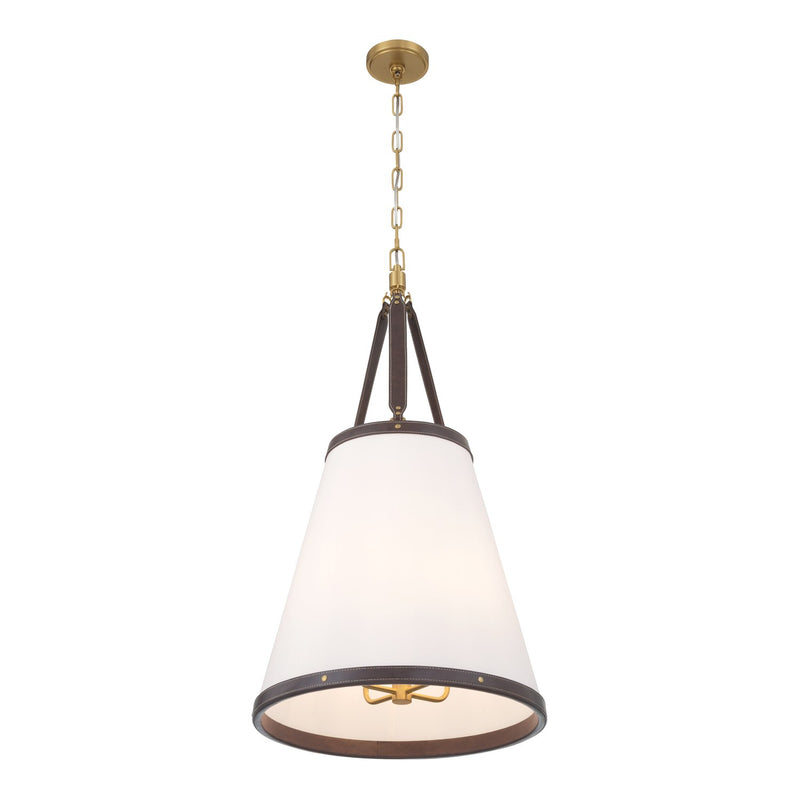 Callahan 4 Light 18" Pendant in Luxe Gold