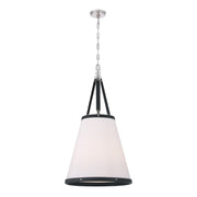Callahan 4 Light 18" Pendant in Polished Nickel