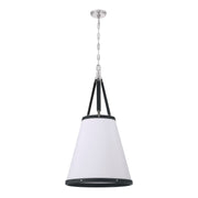 Callahan 4 Light 18" Pendant in Polished Nickel