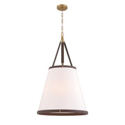 Callahan 6 Light 21" Pendant in Luxe Gold
