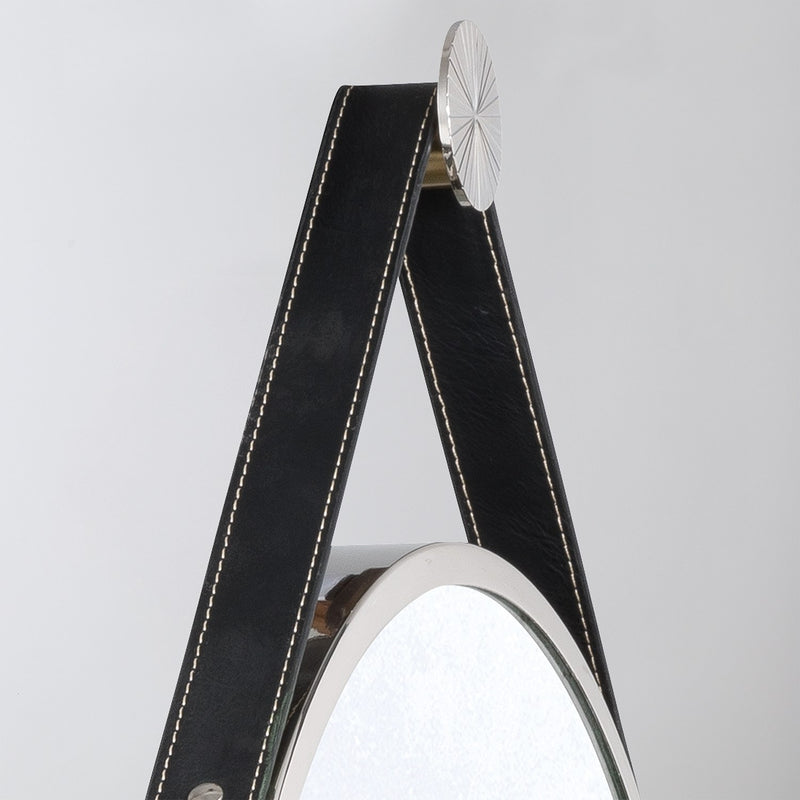 Callahan 17.75" Mirror in Polished Nickel