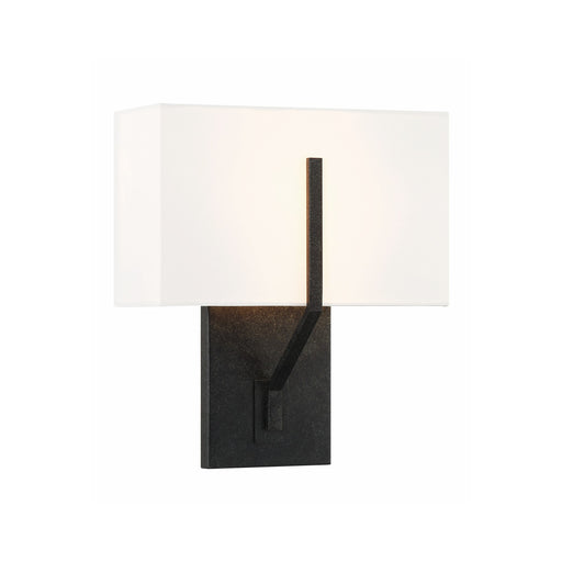 Carlyn 2 Light 10" Sconce in Black