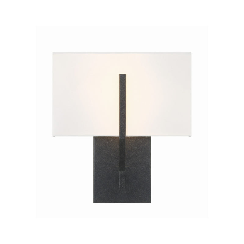 Carlyn 2 Light 10" Sconce in Black