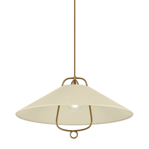 Pawley Pendant in Historic Bronze / Soft Sand