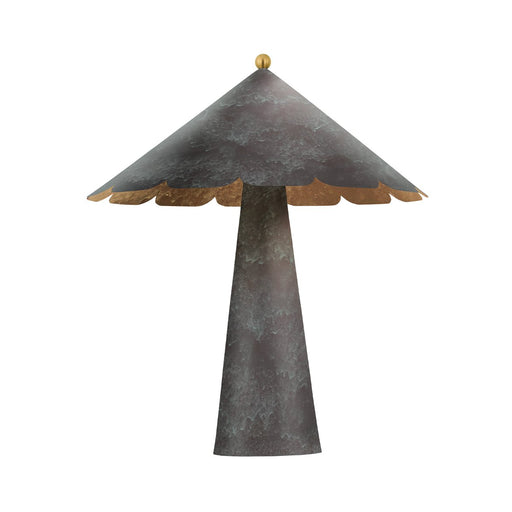 Folly Beach Table Lamp in Verdigris