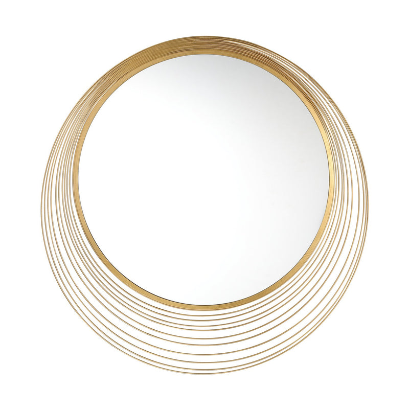 Cecile 34.75" Mirror in Antique Gold