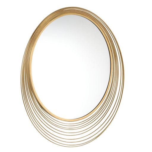 Cecile 34.75" Mirror in Antique Gold