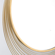 Cecile 34.75" Mirror in Antique Gold
