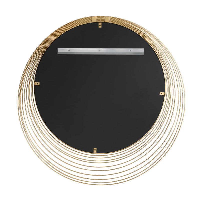 Cecile 34.75" Mirror in Antique Gold