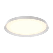 Aurora 21" Round Dual-Light Flush Mount in White