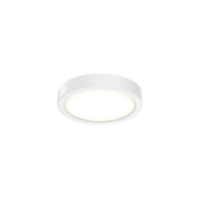 Delta 6" Round LED Flush Mount in White