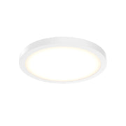 Delta 14" Round LED Flush Mount in White