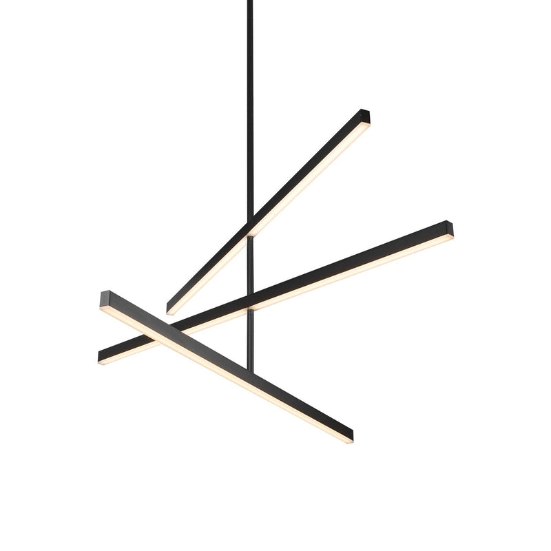 Vega 45" Chandelier in White