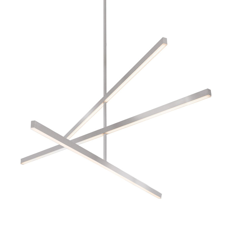 Vega 56" Chandelier in White