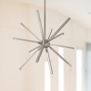 Sirius Minor 20" Chandelier in Brushed Nickel