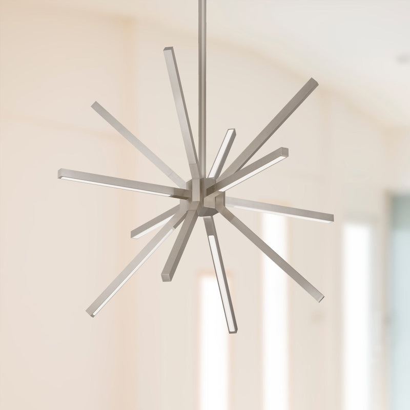 Sirius Minor 20" Chandelier in Brushed Nickel