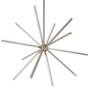 Sirius Minor 32" Chandelier in Brushed Nickel