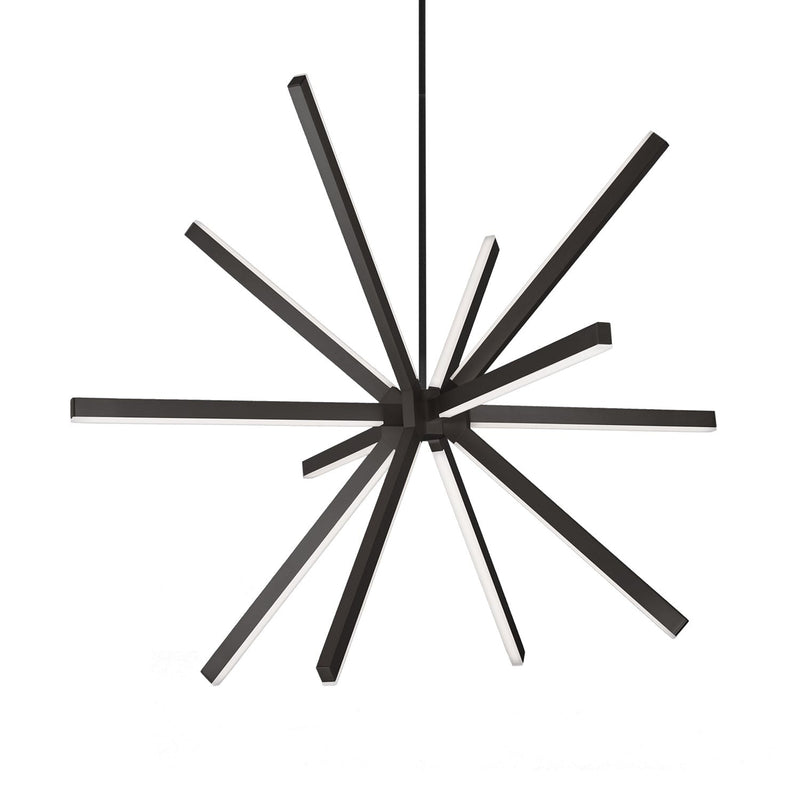 Sirius 48" Chandelier in Brushed Gold