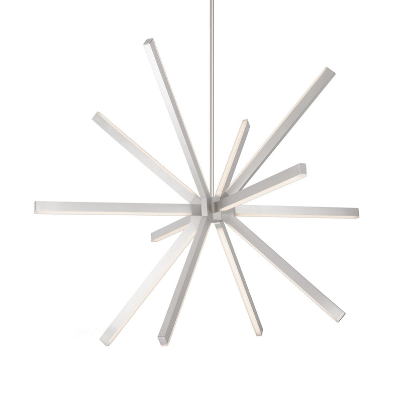 Sirius 48" Chandelier in Brushed Nickel