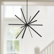 Sirius 56" Chandelier in Black