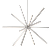 Sirius 56" Chandelier in Brushed Nickel