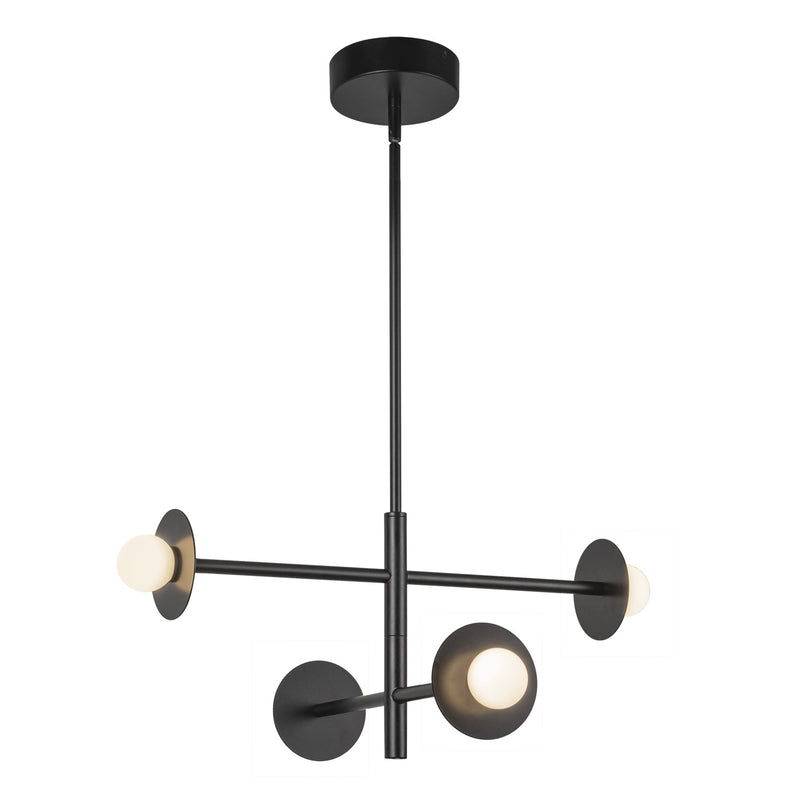 Elixir 22" Chandelier in Black