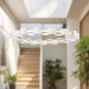 Nami 32" Pendant in Antique White