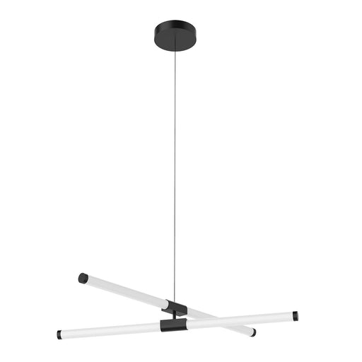 Akari 37" Chandelier in Black