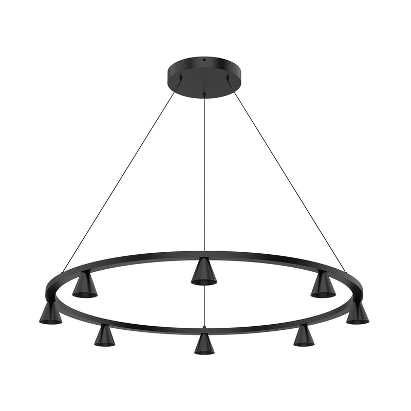 Dune 33" Pendant in Black