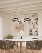 Dune 33" Pendant in Black
