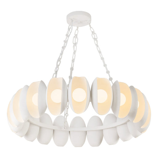 Cortez 37" LED Pendant in Antique White