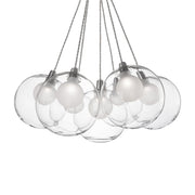 Bolla 17" 7-Light Pendant in Chrome
