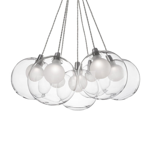 Bolla 17" 7-Light Pendant in Chrome