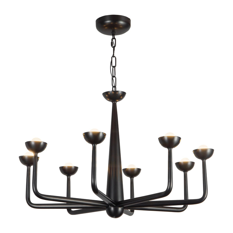 Spade 30" Chandelier in Urban Bronze