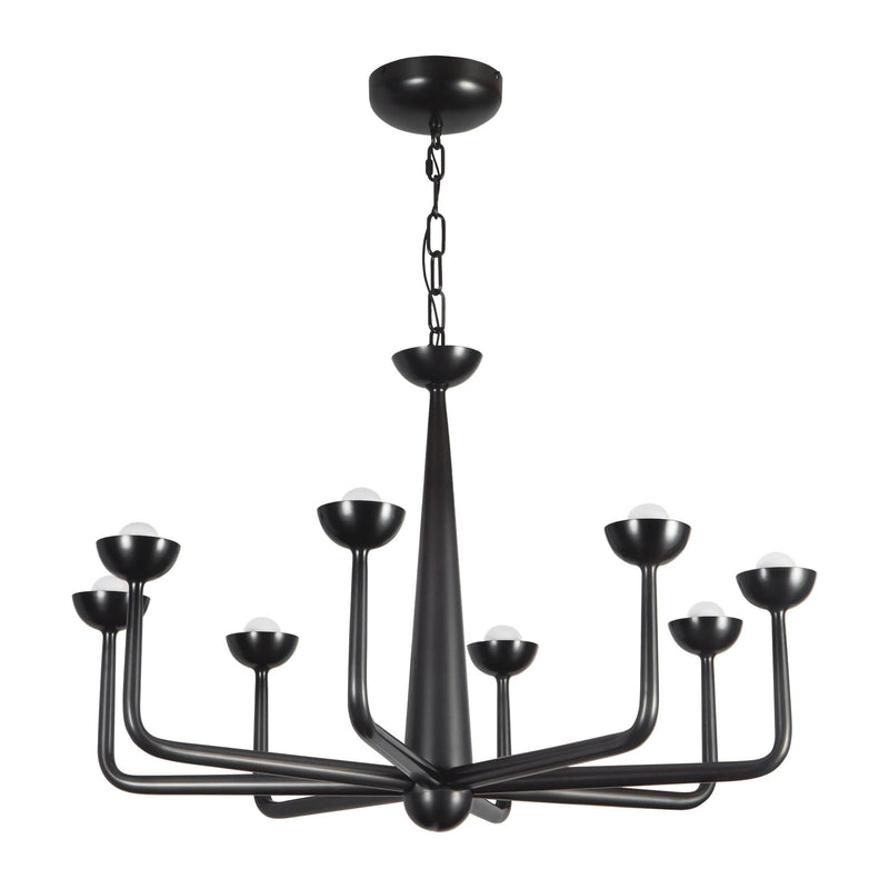 Spade 30" Chandelier in Urban Bronze