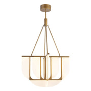 Anders 29" LED Pendant in Vintage Brass