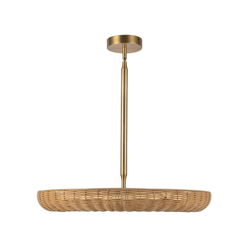 Maris 24" LED Pendant in Brushed Gold