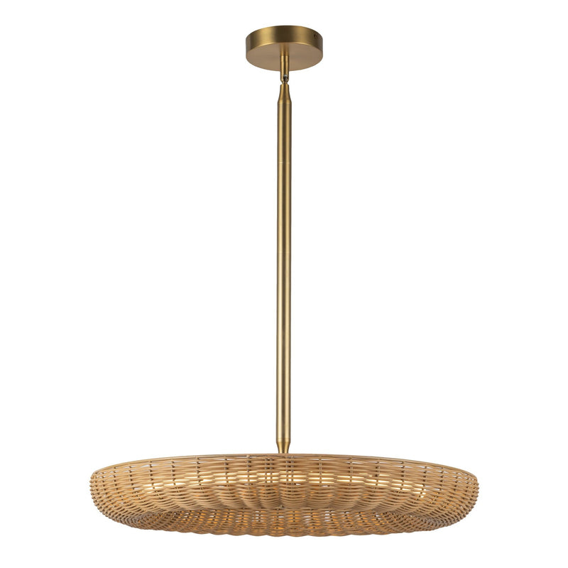 Maris 24" LED Pendant in Brushed Gold