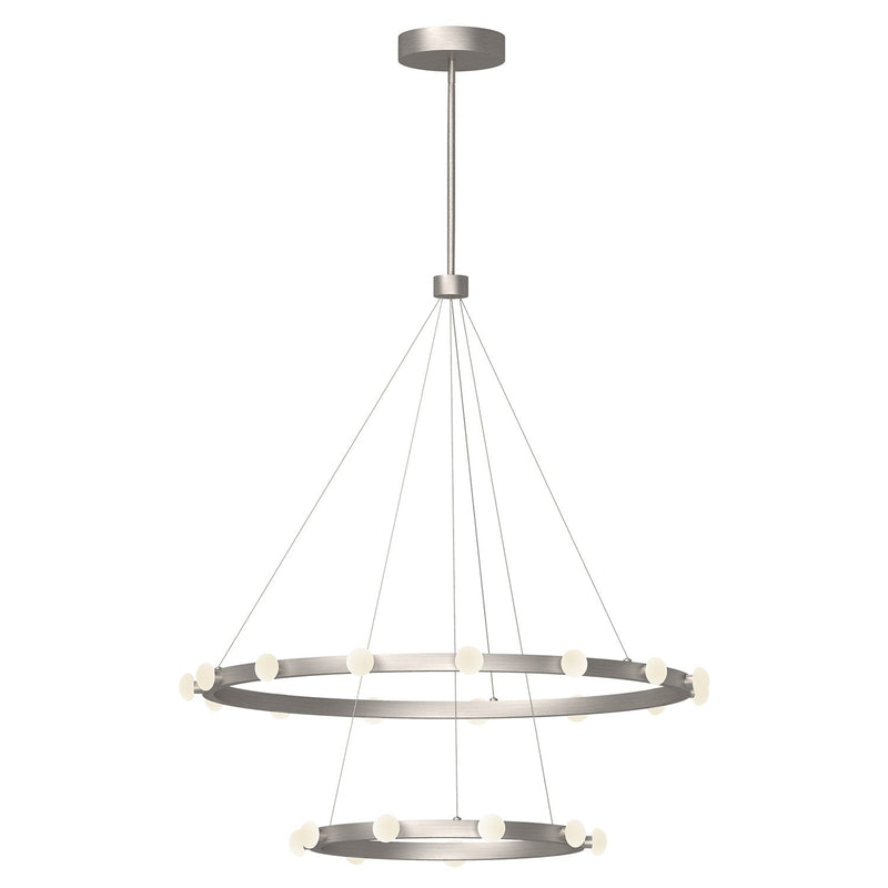 Rezz 36" Pendant in Brushed Nickel