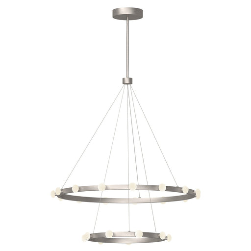 Rezz 36" Pendant in Brushed Nickel