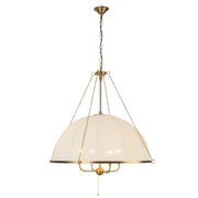 Crosby 33" 4-Light Pendant in Brushed Gold